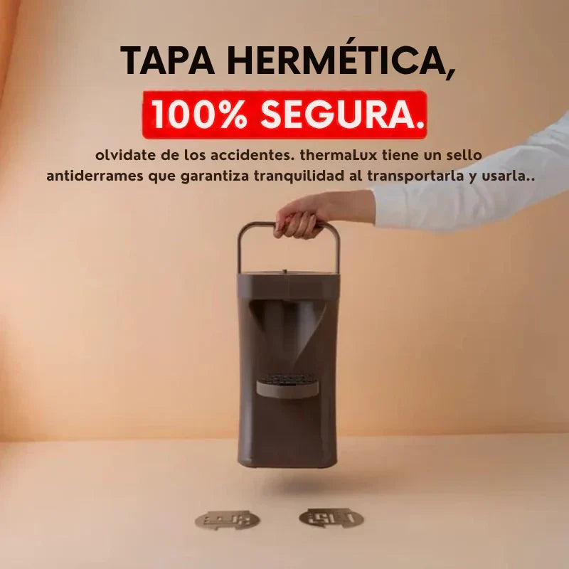 [PAGÁ 1 LLEVATE 2] Botella Térmica ThermaLux® + REGALO: Set de 4 Tazas
